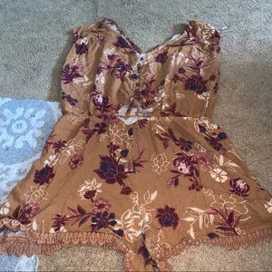 Floral Romper